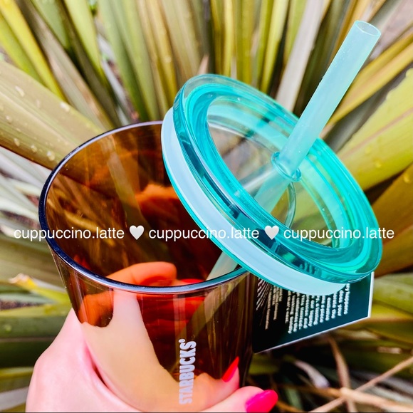 🌈LAST ONE🌈Starbucks Iridescent Oil Slick 50th Anniversary Glass Cold Cup - Picture 7 of 10